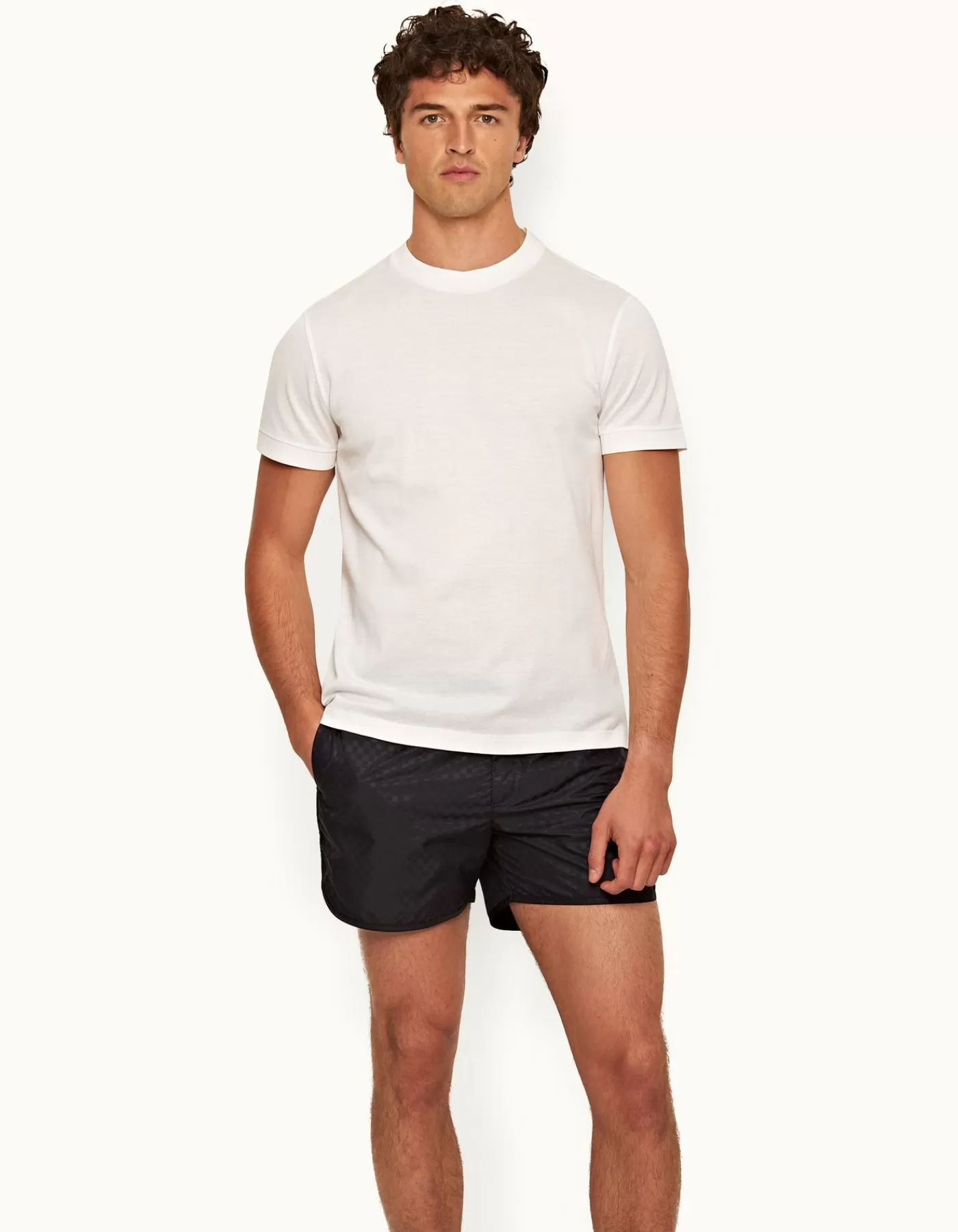 Ob Classic Tee-Orlebar Brown Hot